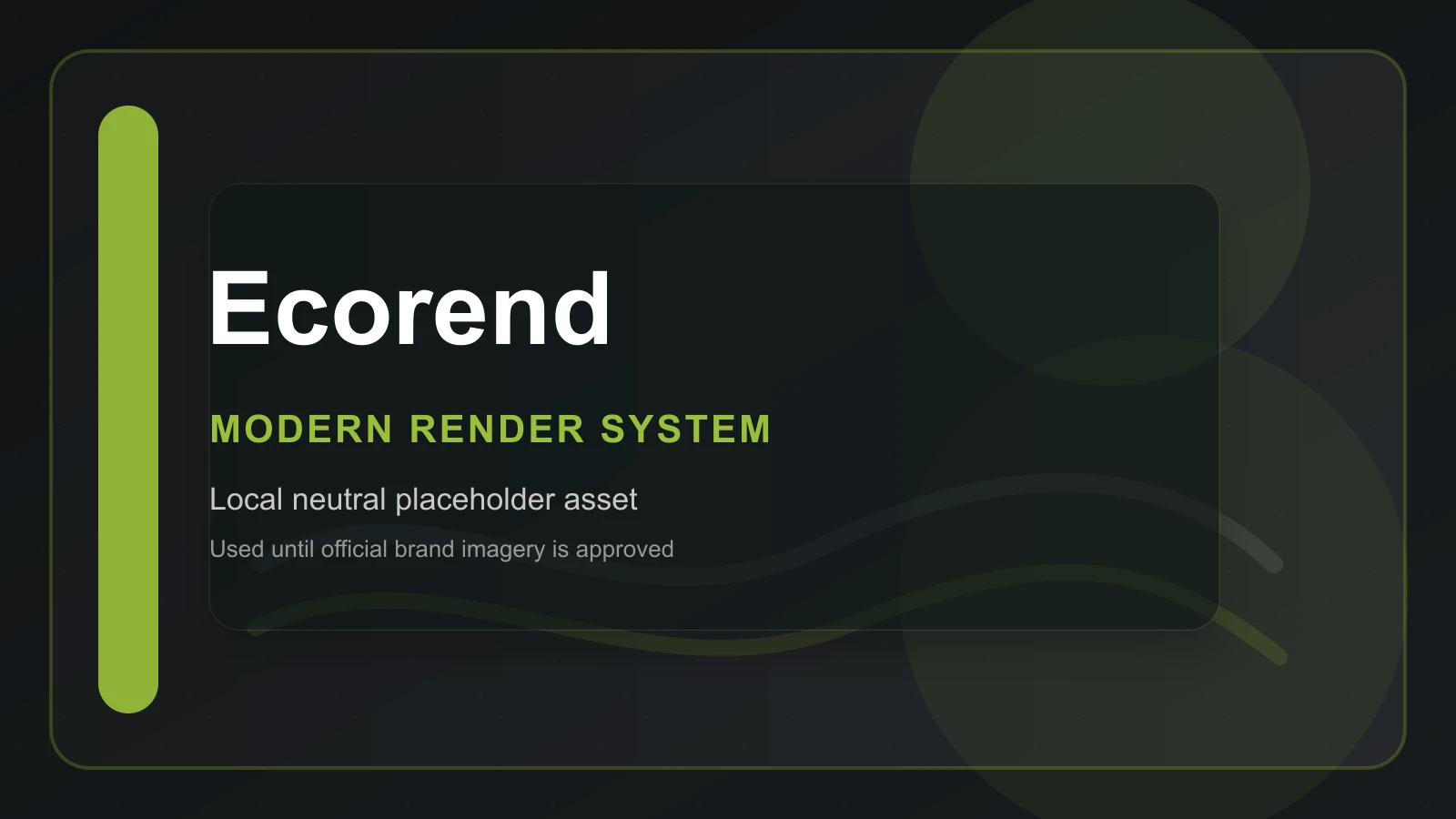 Ecorend render system