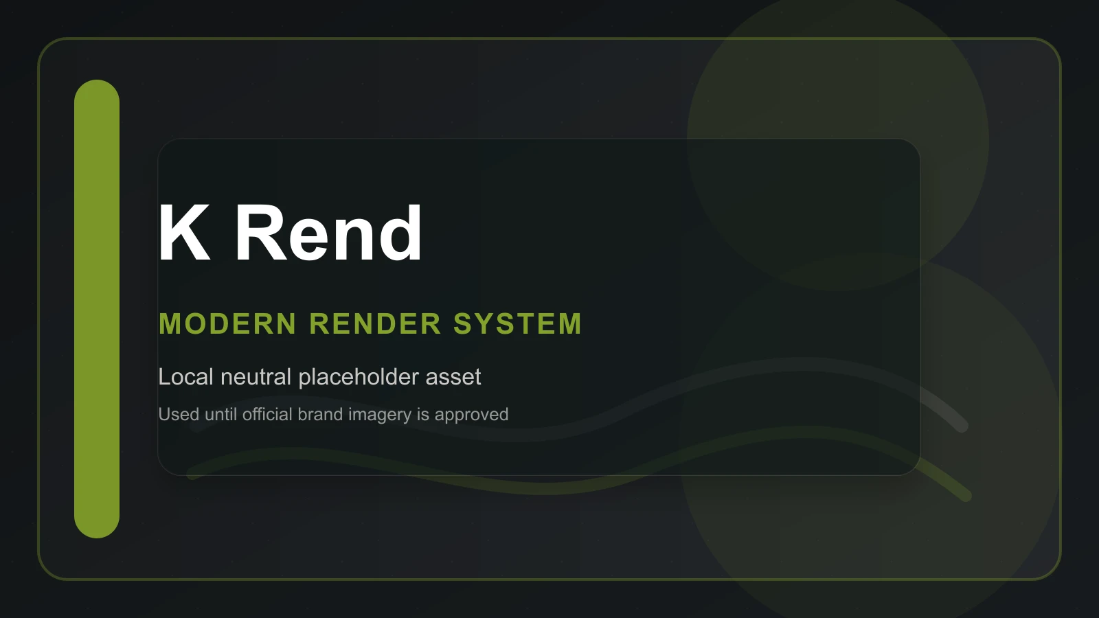K Rend render system